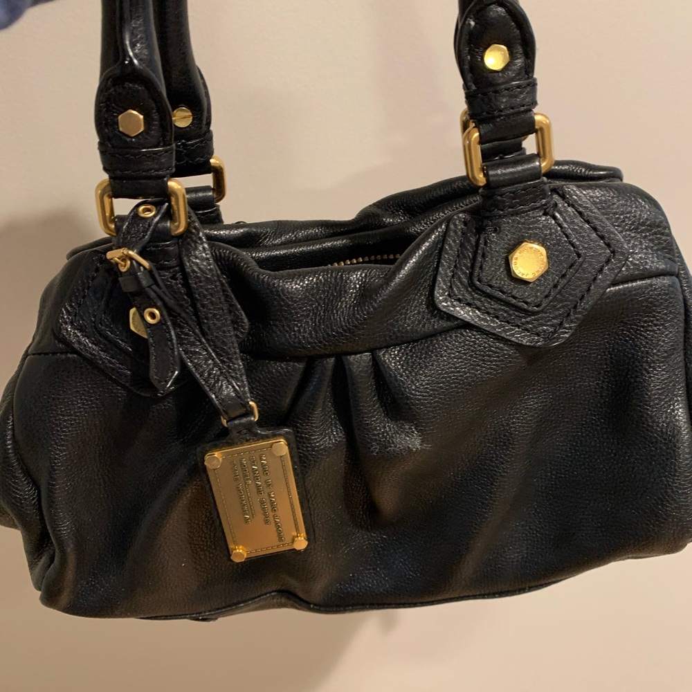 Marc by Marc Jacob black leather bag. Medium size in perfect condition
